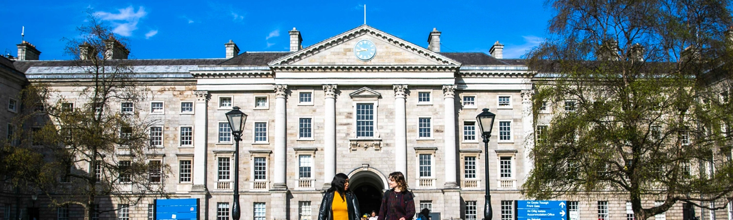 Long Room of Trinity College Dublin Educational Frontier
